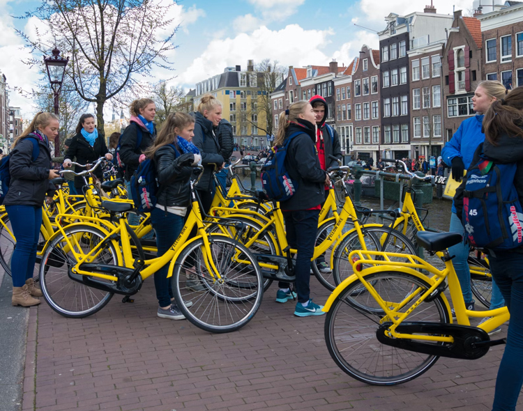 Rent a bike in Amsterdam