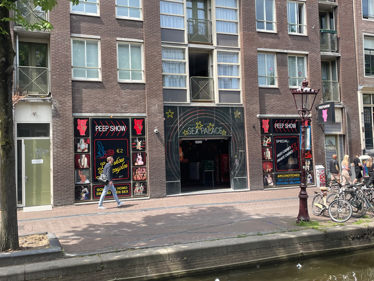Peep Show in Amsterdam