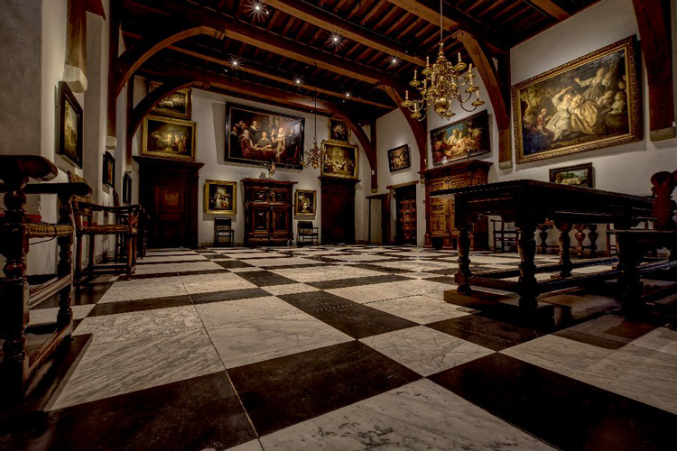 Inside Amsterdam Castle