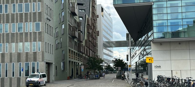 Enjoying Yourself at Restaurant I-Dock in Amsterdam