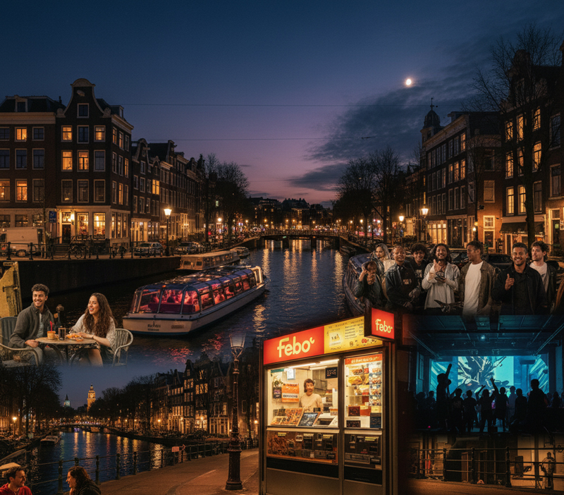 The best 24/7 spots in Amsterdam