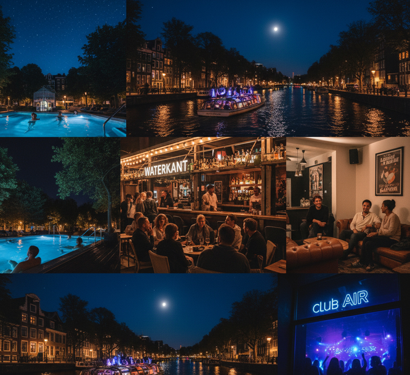 24/7 spots in Amsterdam