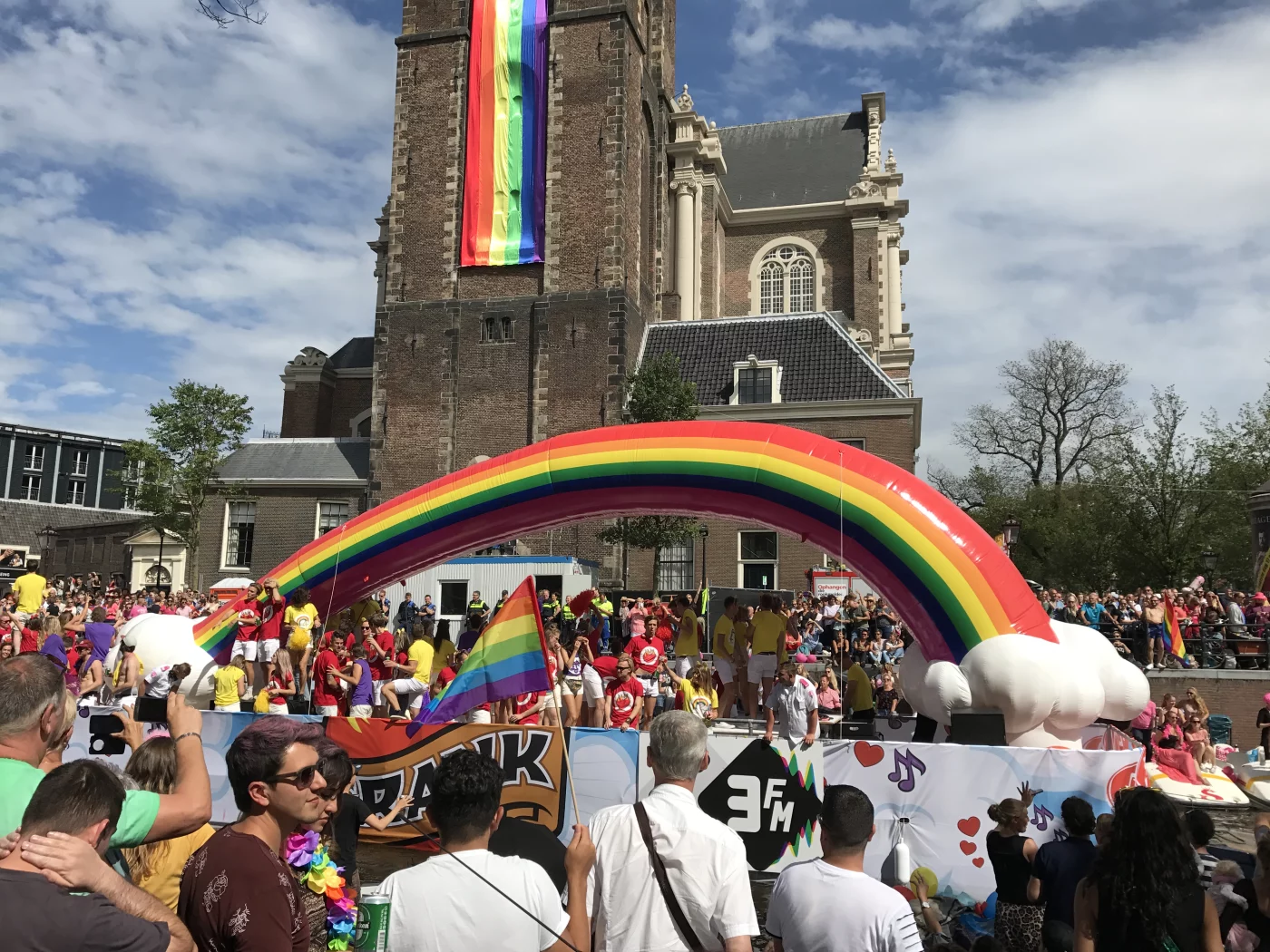 Amsterdam city scene