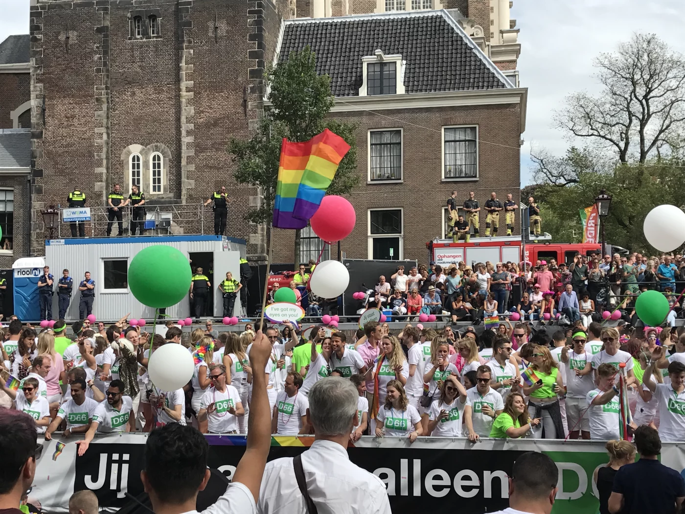 Amsterdam city view